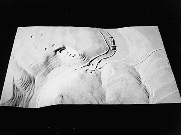 Plastico del progetto di coltivazione e recupero ambientale della cava di Devetachi